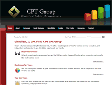 Tablet Screenshot of cptcpas.com